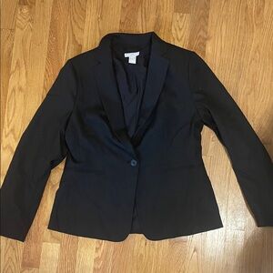 H&M Classic Black Suit Jacket